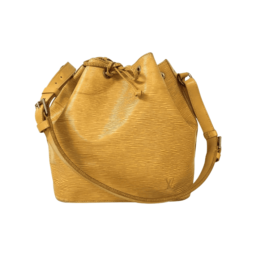 Louis Vuitton Noe Yellow Leather Good condition - Front View