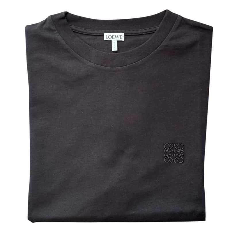 Loewe Loewe T-shirt Oversize Black Cotton Never worn, with tag - Box View