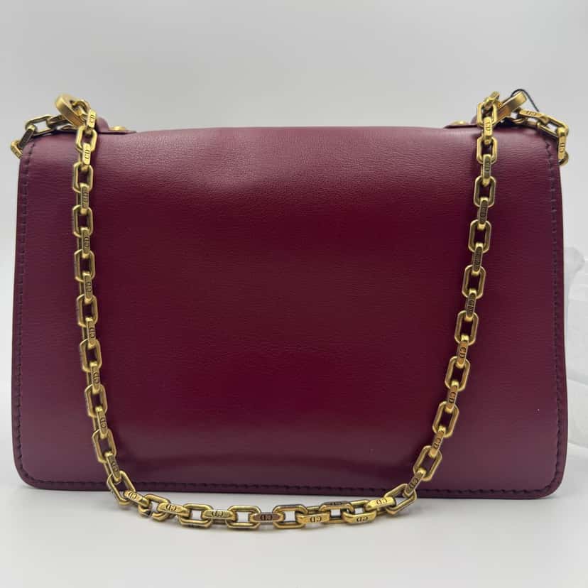 Dior Dior brugundy Leather J'adior Burgundy Good condition - Back View