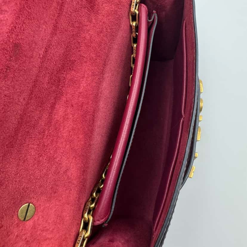 Dior Dior brugundy Leather J'adior Burgundy Good condition - Model View