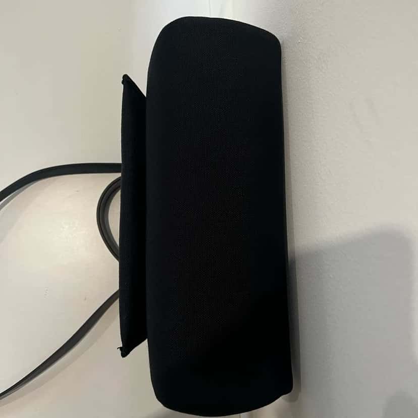 Hermès Herbag Black Leather Palladium Never worn - Model View