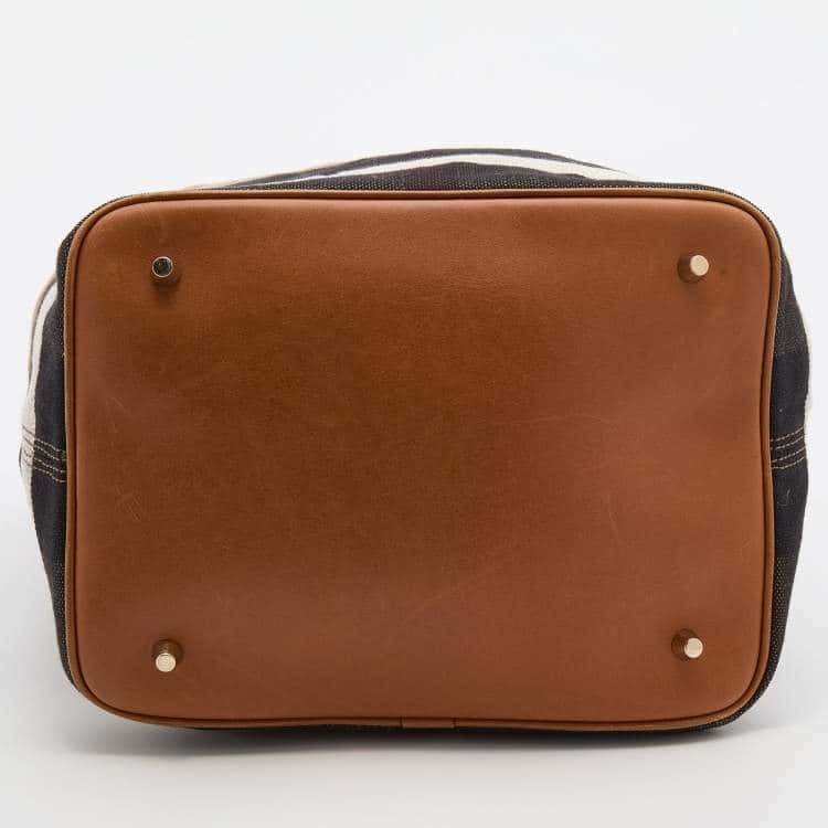 Burberry Ashby Hobo Brown Canvas Leather Good condition - Inside View