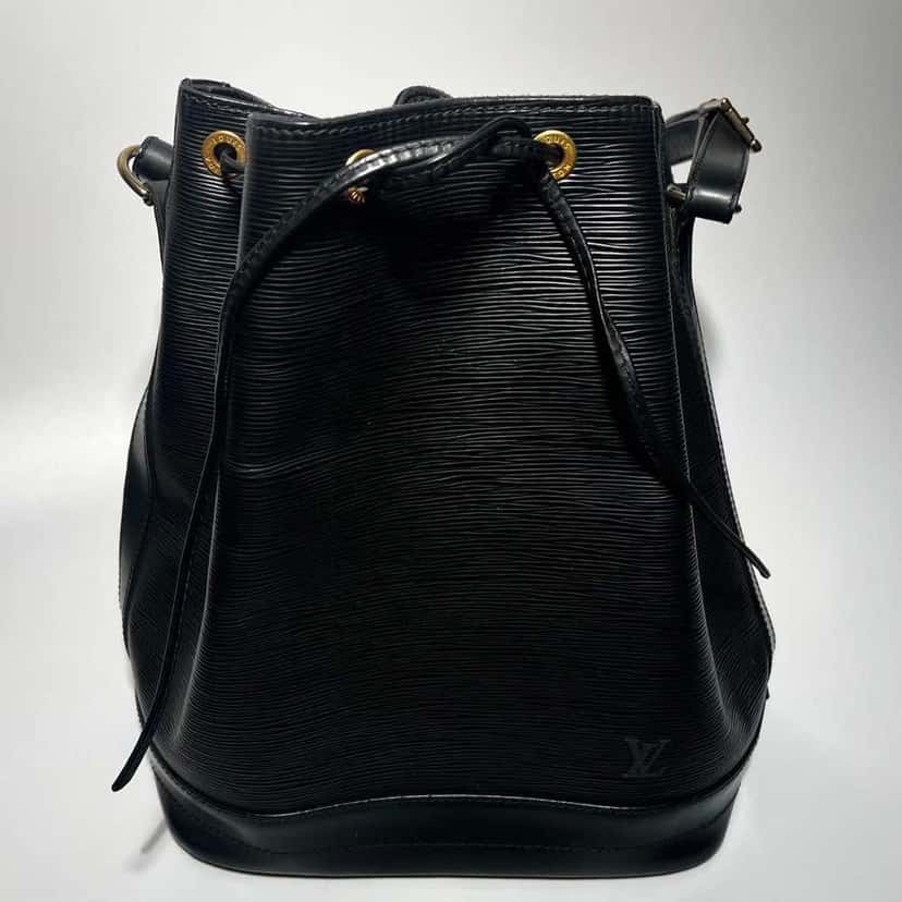 Louis Vuitton Noé GM Black Leather Metal Very good condition - Back View