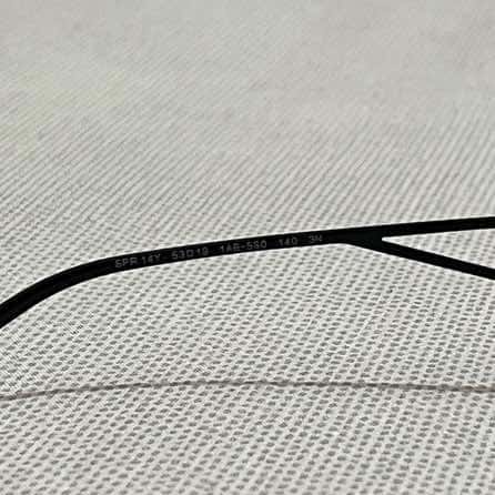 Prada Sunglasses Black Stainless steel Polycarbonate Never worn, with tag - Back View