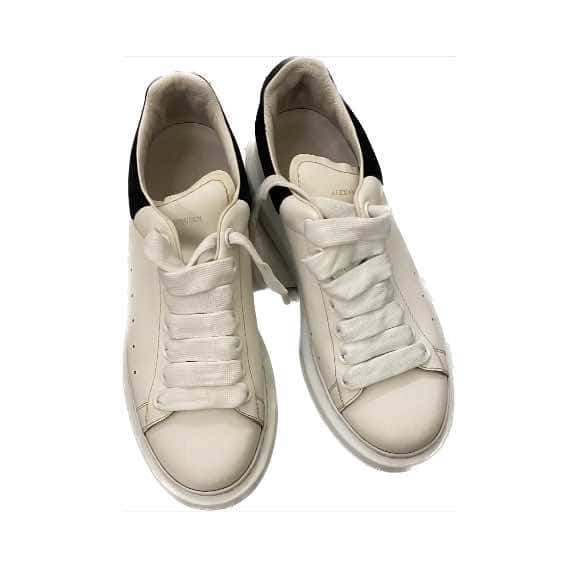 Alexander McQueen Oversized Sneaker White Leather Very good condition - Inside View