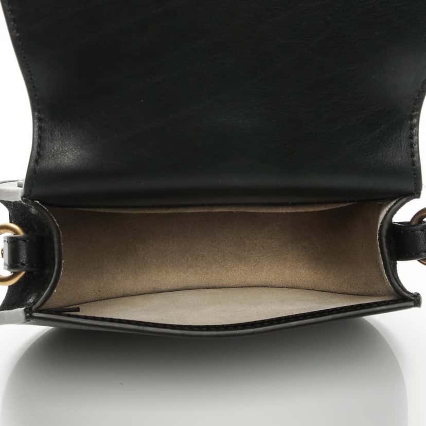 Chloé Nile shoulder bag Black Leather Gold Very good condition - Model View