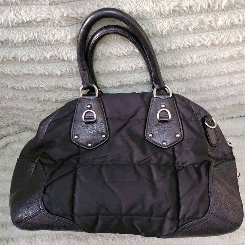Prada Tessuto Satchel Black Good condition - Back View