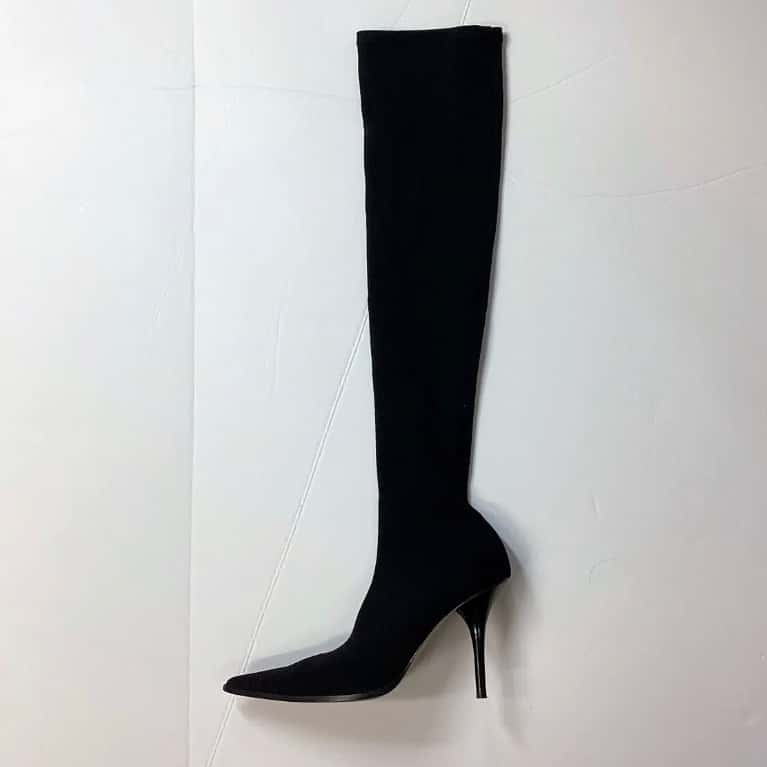 Michael Kors Over the Knee Boots Black Very good condition - Inside View