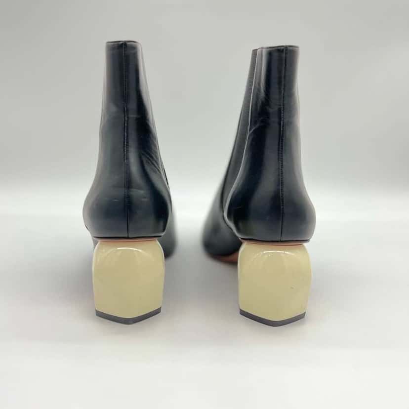 Sportmax Boots Black Leather Good condition - Back View