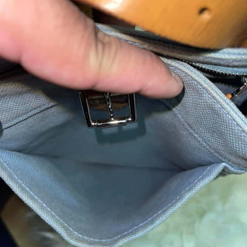 Hermès Marwari PM Other Canvas Leather Fair condition - Model View