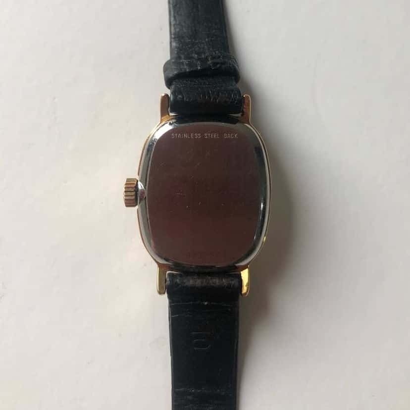 Longines Vintage Watch Black Good condition - Inside View