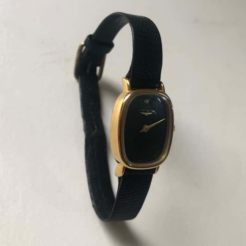 Longines Vintage Watch Black Good condition - Model View