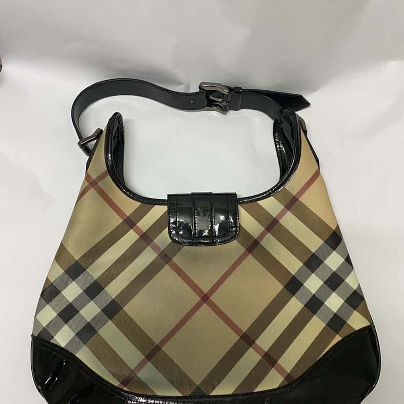 Burberry Brooke Hobo Black Metal Good condition - Back View
