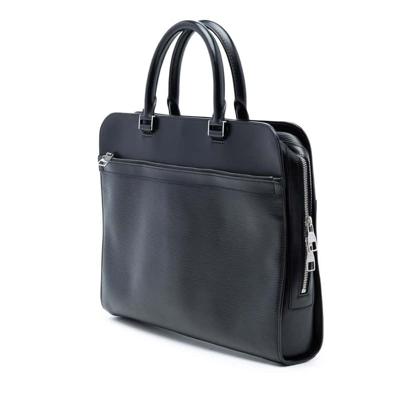 Louis Vuitton Epi Bassano GM Black Leather Very good condition - Back View