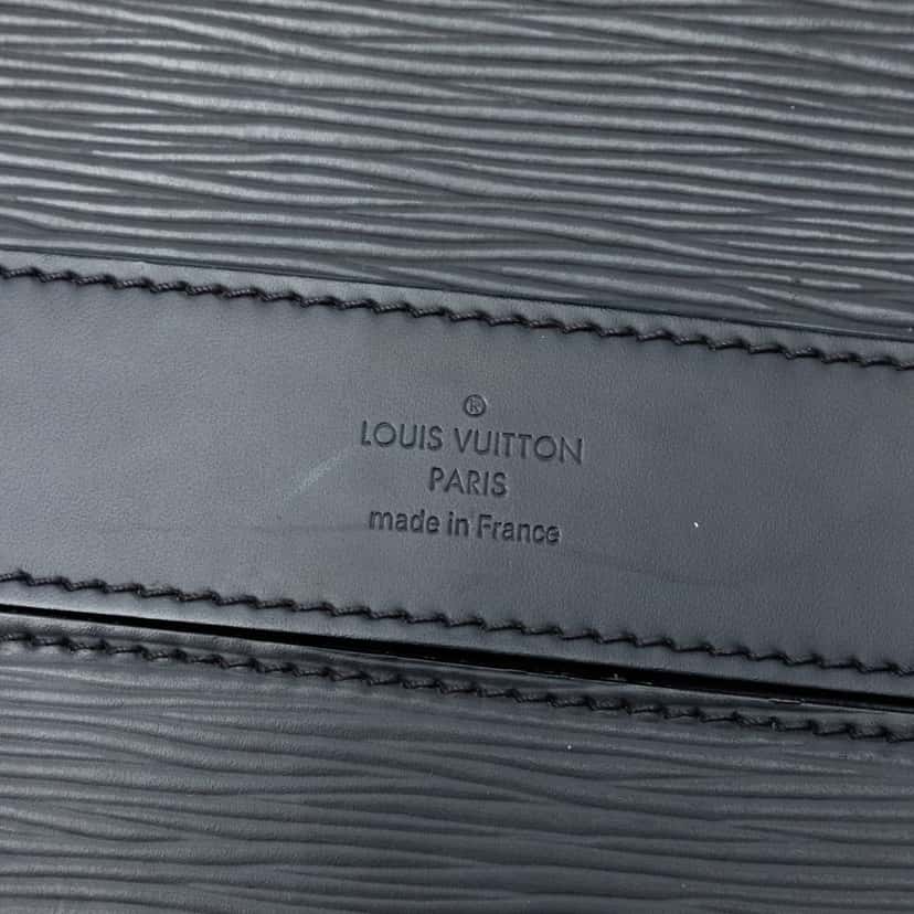 Louis Vuitton Epi Bassano GM Black Leather Very good condition - Box View