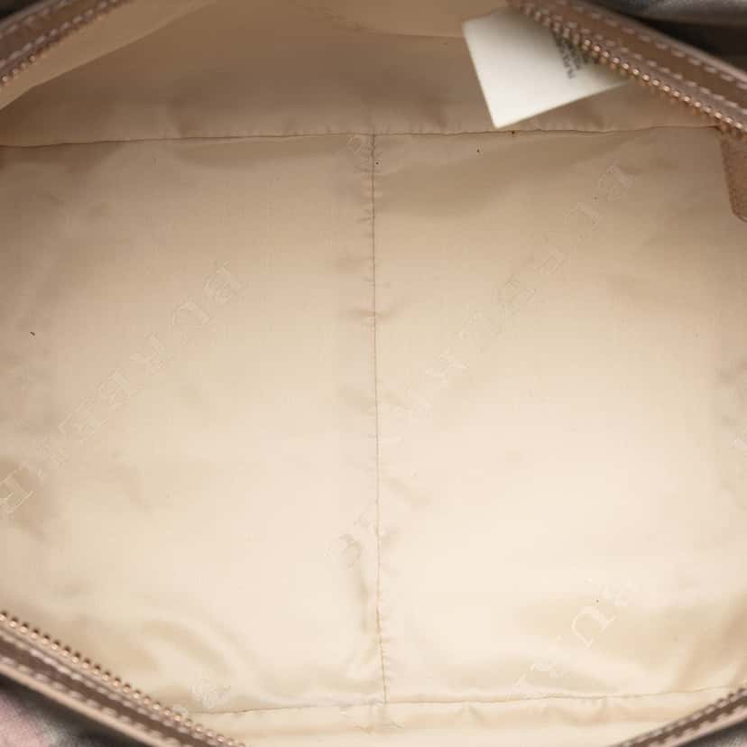 Burberry Smoke Check Coated Canvas Oakford Handbag Other Very good condition - Model View