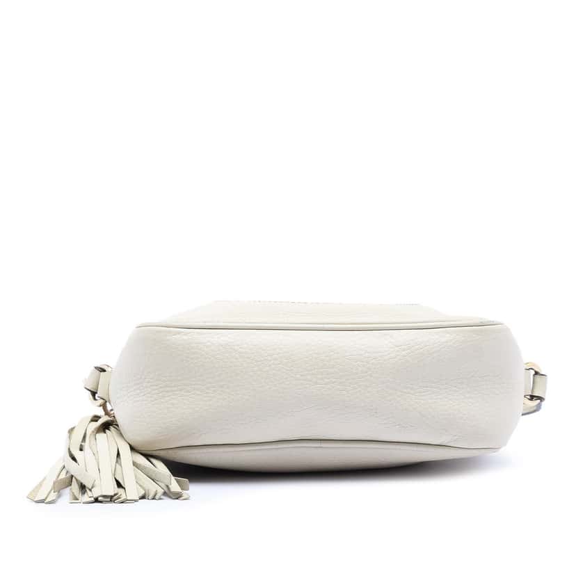 Gucci Leather Soho Disco Crossbody White Leather Very good condition - Inside View