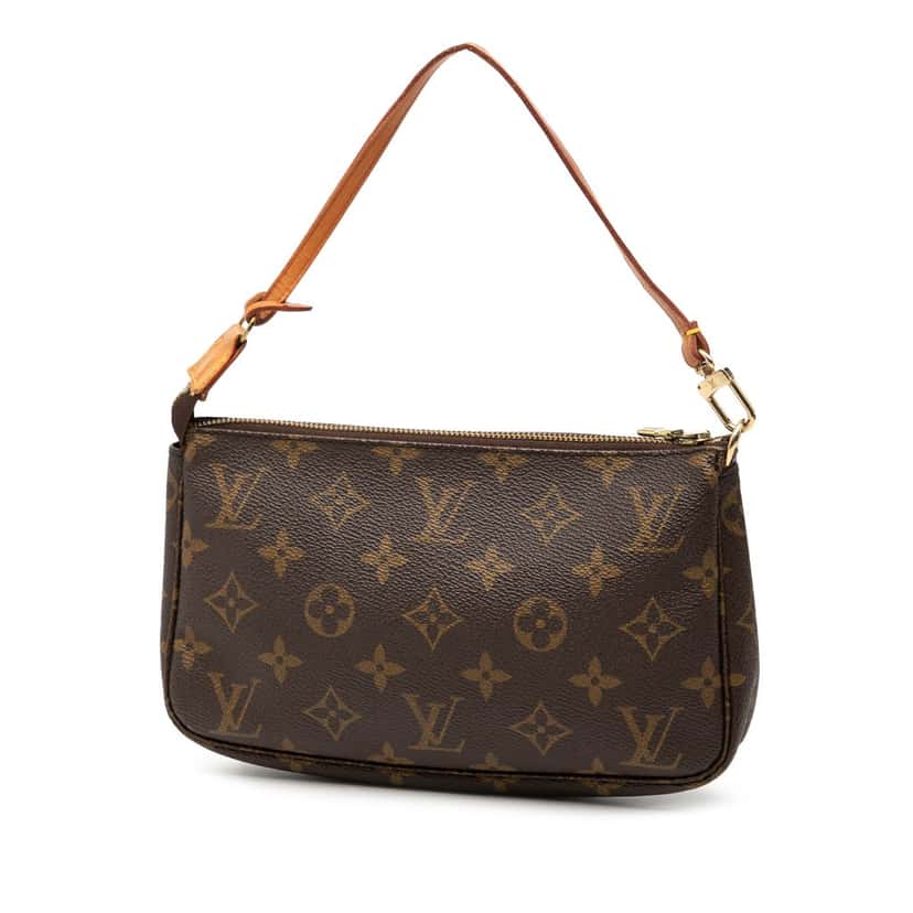 Louis Vuitton Monogram Pochette Accessoires Brown Very good condition - Back View