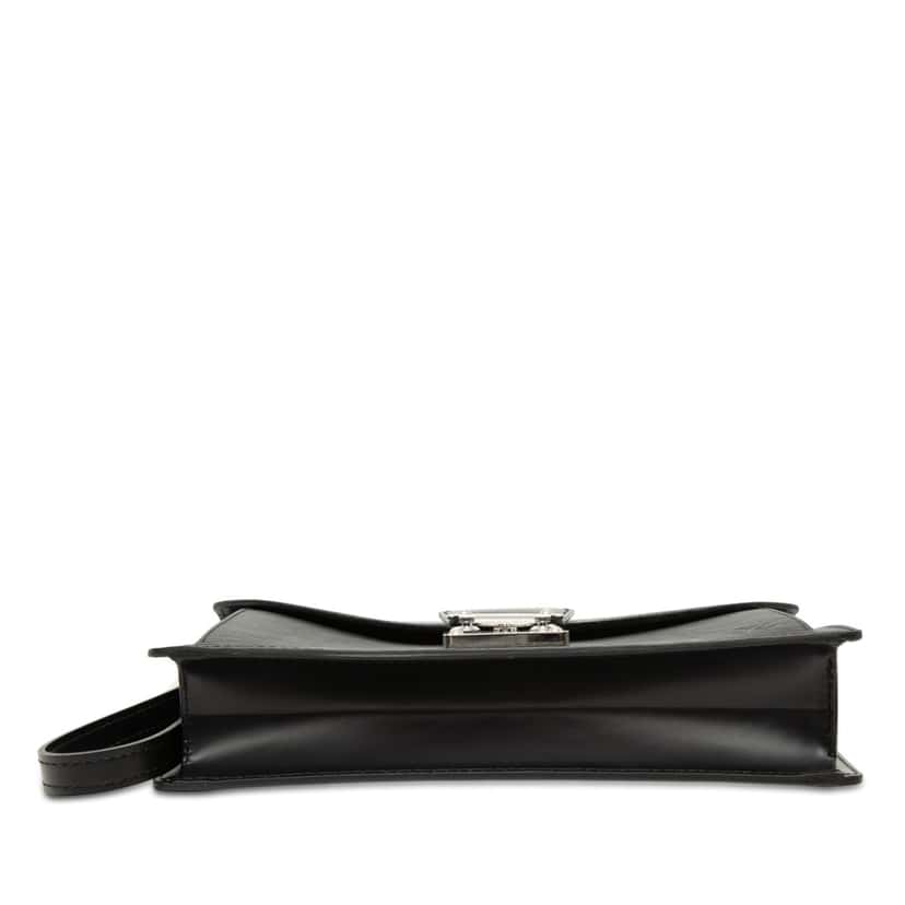 Louis Vuitton Epi Pochette Sellier Dragonne Black Leather Very good condition - Inside View