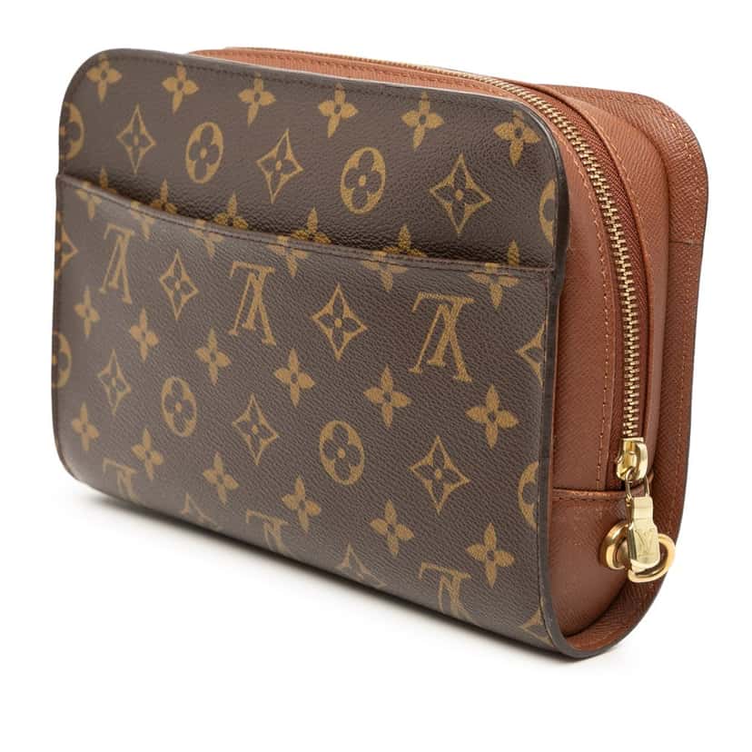 Louis Vuitton Monogram Orsay Brown Very good condition - Back View