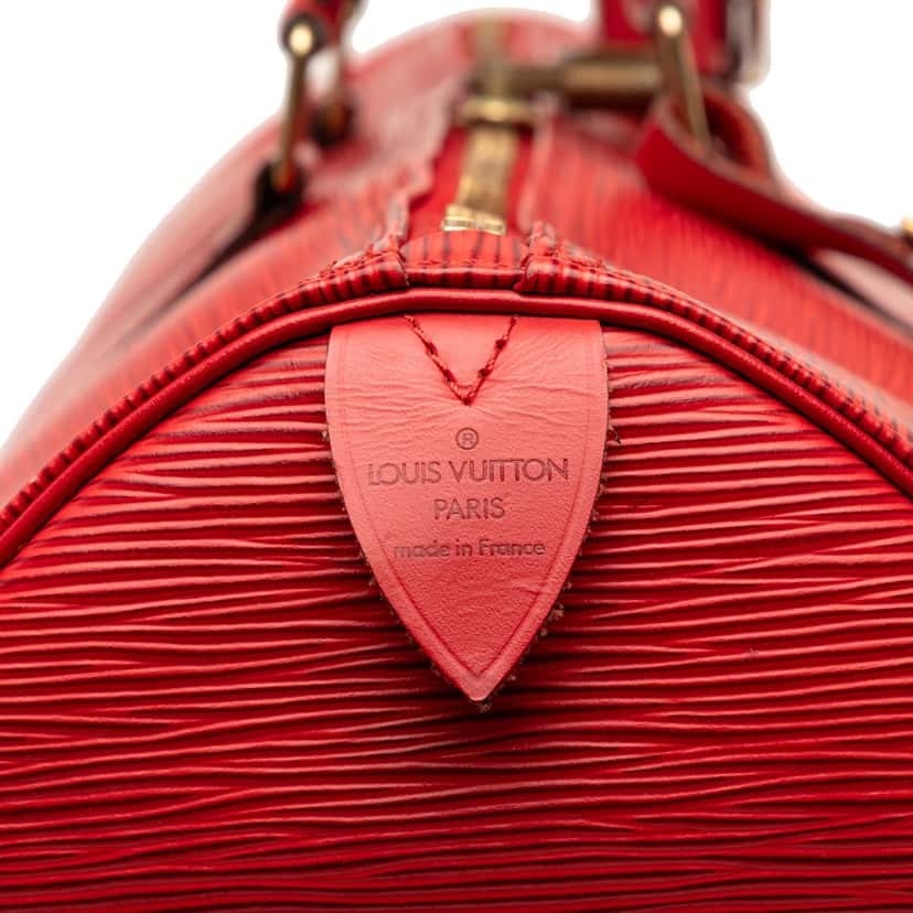 Louis Vuitton Epi Keepall 50 Red Leather Good condition - Box View