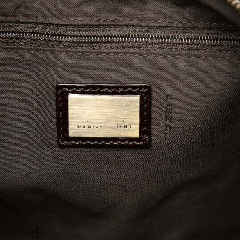 Fendi Zucca Canvas Tote Brown Good condition - Box View