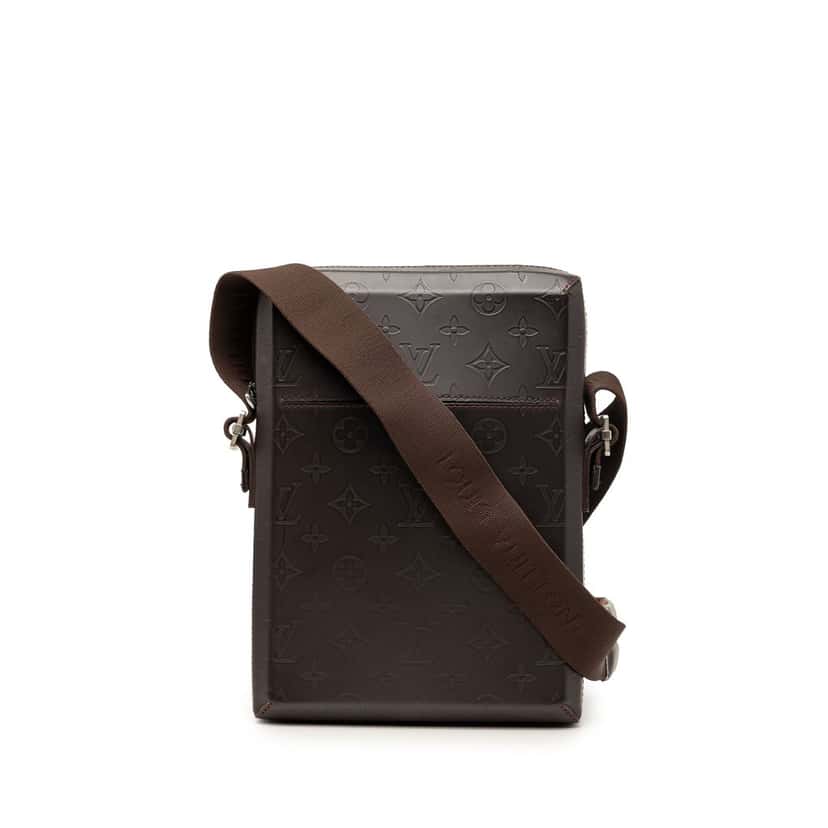 Louis Vuitton Monogram Glace Bobby Brown Leather Very good condition - Front View