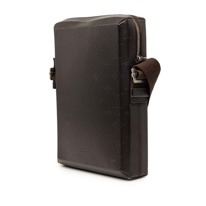 Louis Vuitton Monogram Glace Bobby Brown Leather Very good condition - Back View