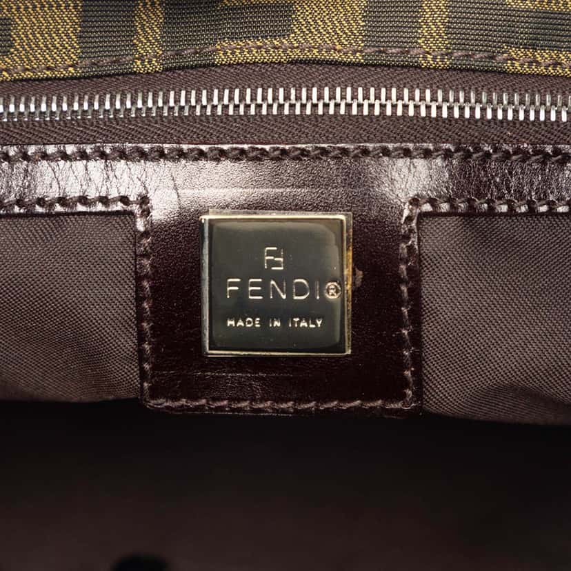 Fendi Zucca Canvas Tote Brown Very good condition - Box View