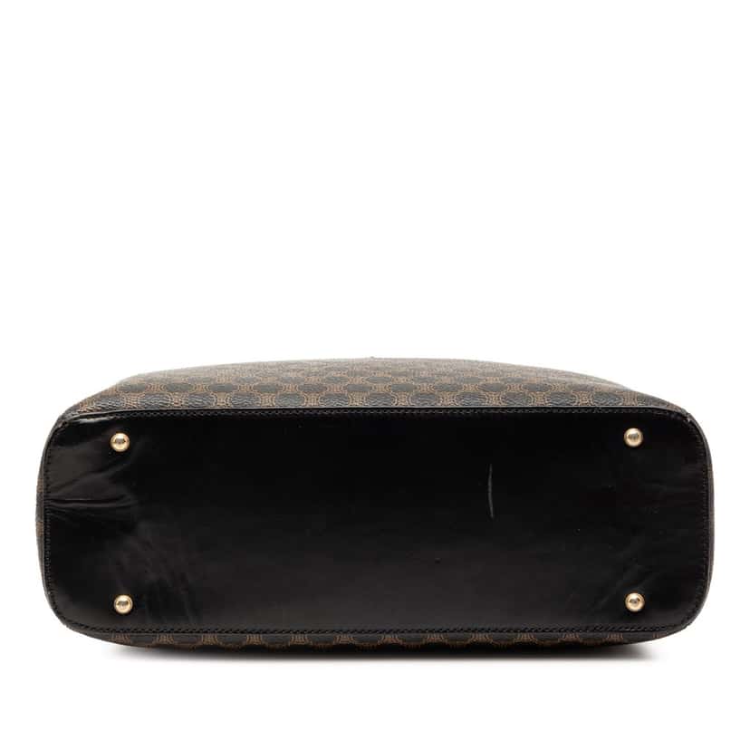 Celine Macadam Coated Canvas Dome Handbag Brown Very good condition - Inside View