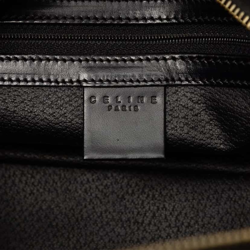 Celine Macadam Coated Canvas Dome Handbag Brown Very good condition - Box View