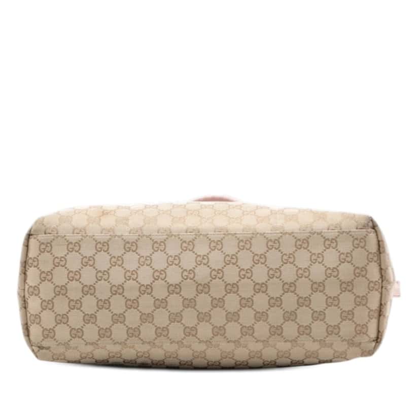 Gucci GG Canvas Web Tote Beige Very good condition - Inside View