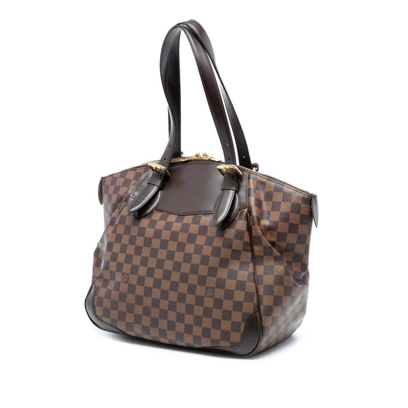 Louis Vuitton Damier Ebene Verona GM Brown Very good condition - Back View