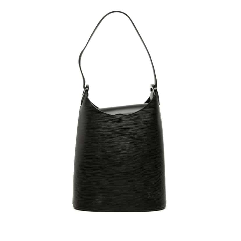 Louis Vuitton Epi Sac Verseau Black Leather Very good condition - Front View