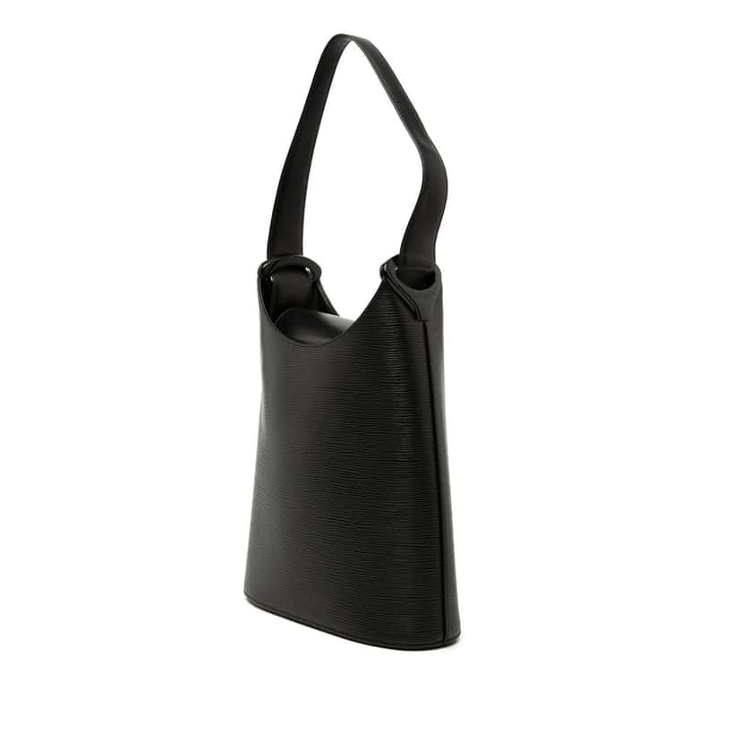 Louis Vuitton Epi Sac Verseau Black Leather Very good condition - Back View