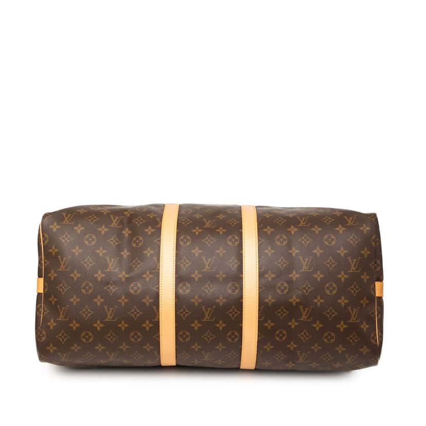 Louis Vuitton Monogram Keepall Bandouliere 50 Brown Very good condition - Inside View