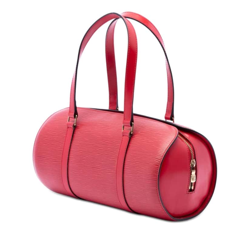 Louis Vuitton Epi Soufflot Red Leather Very good condition - Back View