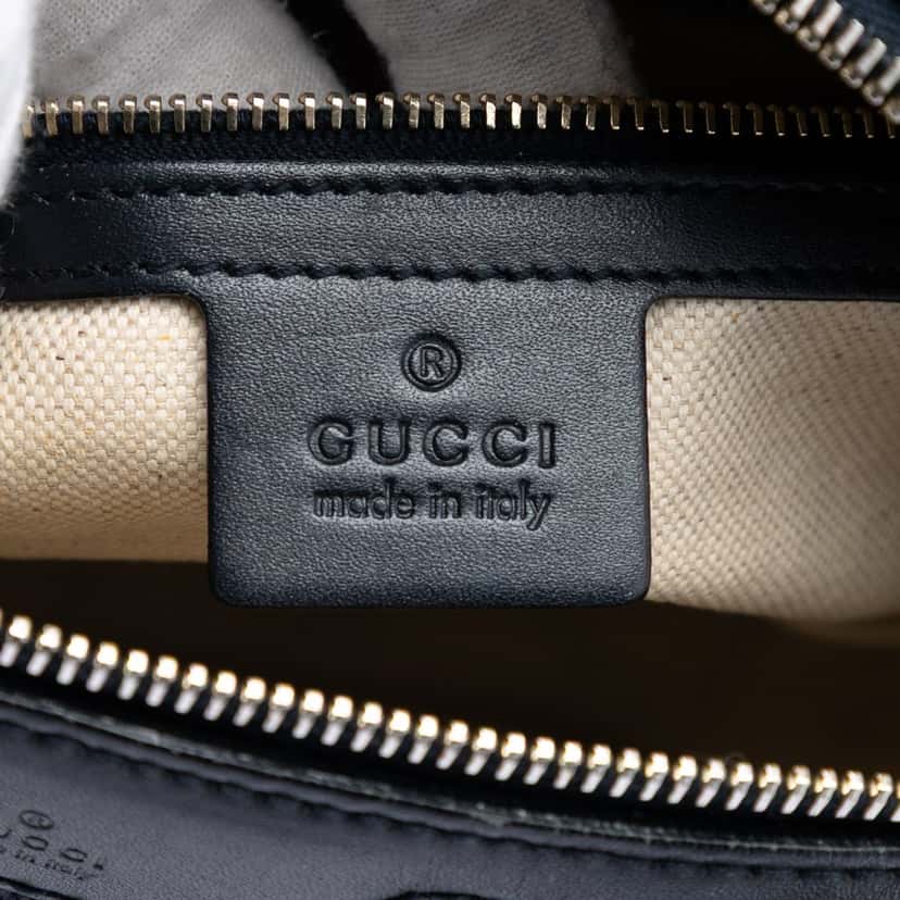 Gucci Small GG Canvas Web Joy Boston Bag Beige Very good condition - Box View