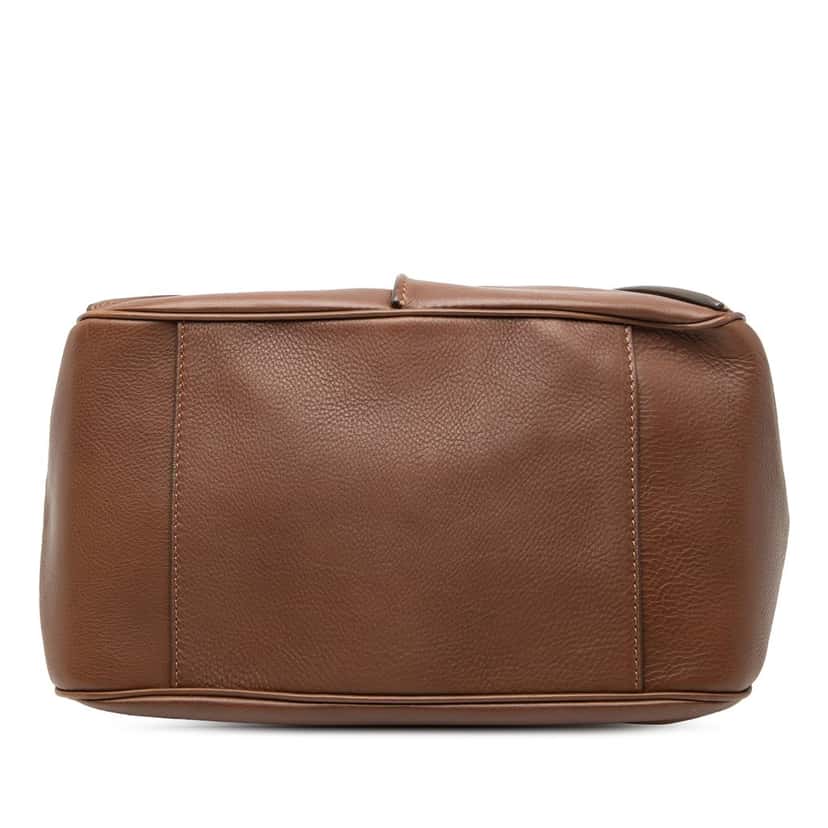 Celine Leather Handbag Brown Leather Very good condition - Inside View