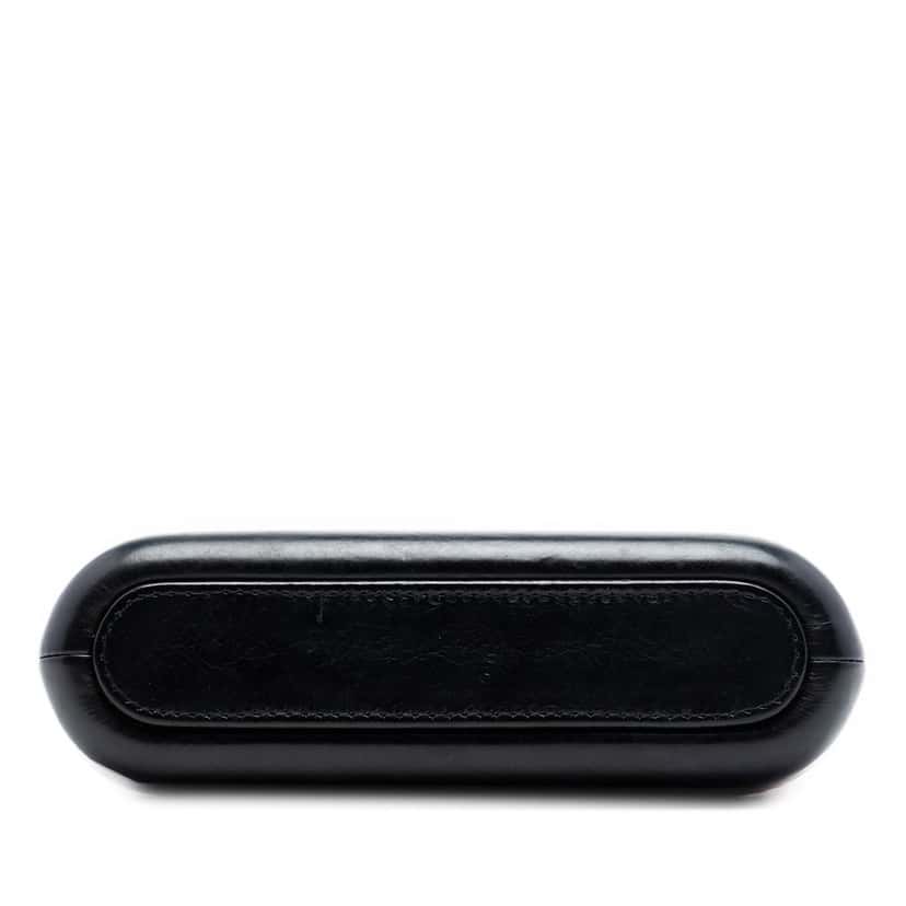 Chanel Bicolor Aged Calfskin Gabrielle Double Zip Clutch with Chain Beige Leather Very good condition - Inside View