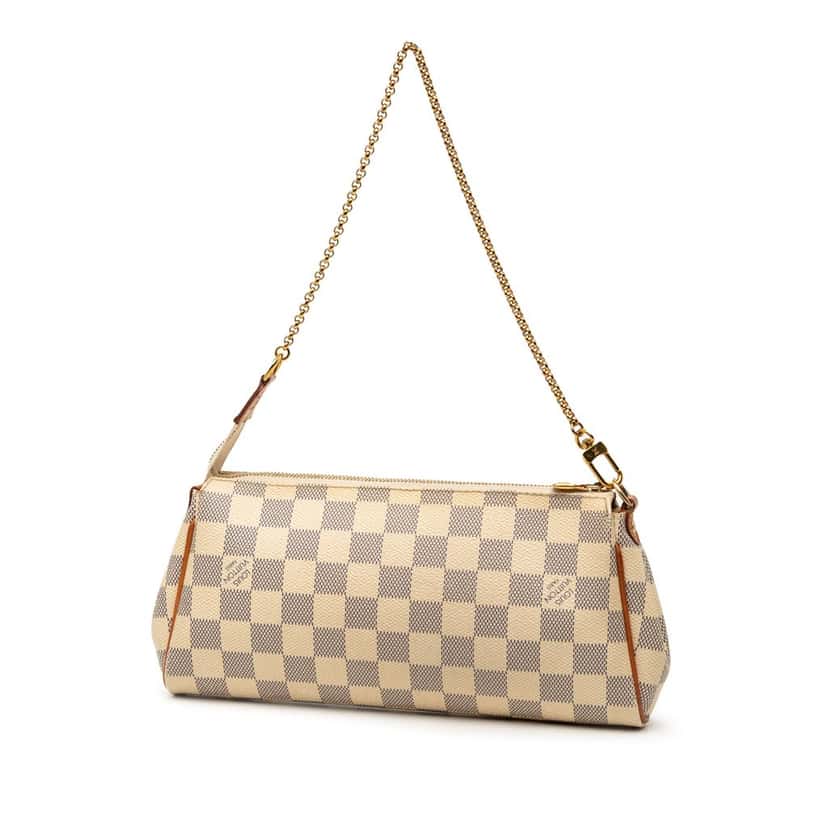 Louis Vuitton Damier Azur Eva White Very good condition - Back View
