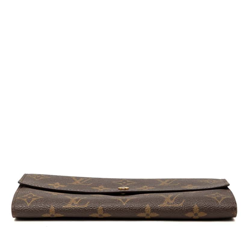 Louis Vuitton Monogram Sarah Long Wallet Brown Very good condition - Inside View