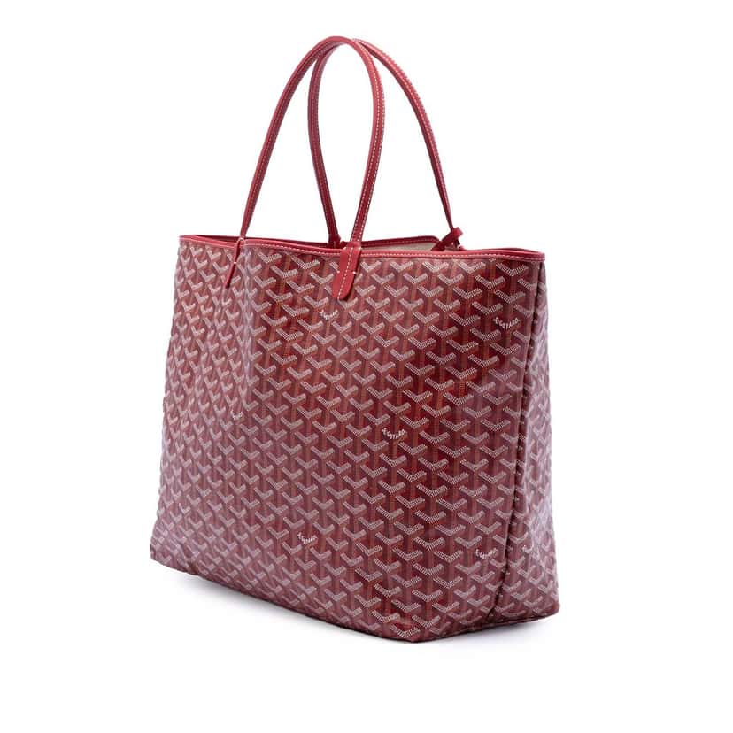 Goyard Goyardine Saint Louis GM Red Very good condition - Back View