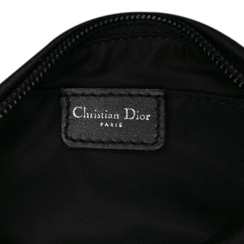 Dior Canvas Printed Denim Crossbody Blue Very good condition - Box View