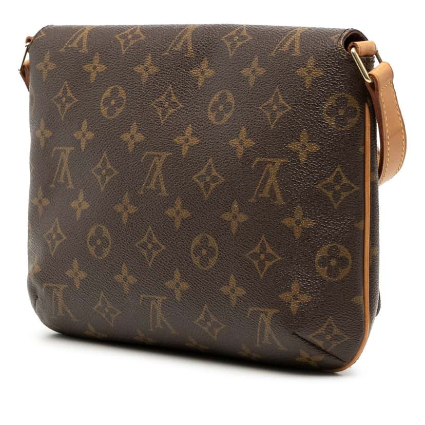 Louis Vuitton Monogram Musette Tango Short Strap Brown Very good condition - Back View