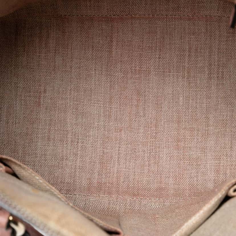 Gucci Small Dollar Calfskin GG Charm Dome Satchel Pink Leather Very good condition - Model View