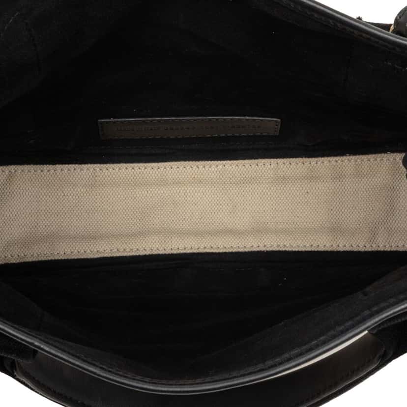 Balenciaga Canvas Navy Cabas XS White Very good condition - Model View