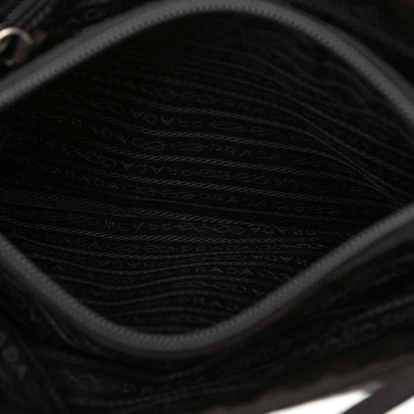 Prada Tessuto Handbag Black Very good condition - Model View