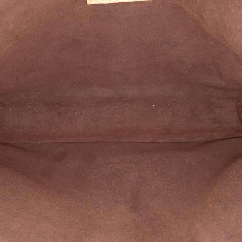 Louis Vuitton Monogram Pochette Metis Brown Very good condition - Model View