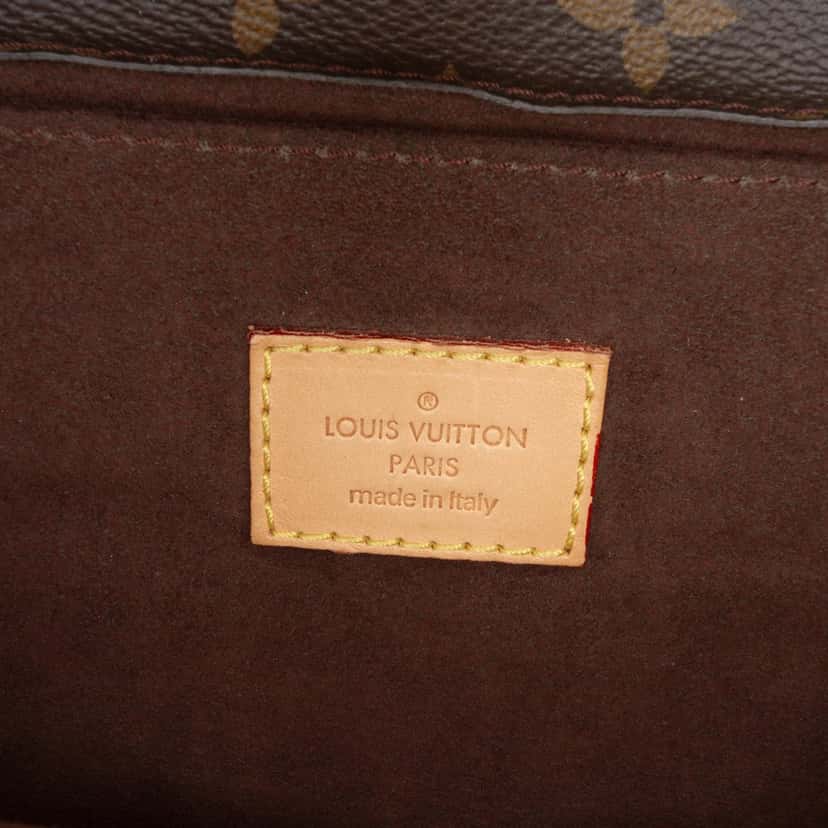 Louis Vuitton Monogram Pochette Metis Brown Very good condition - Box View